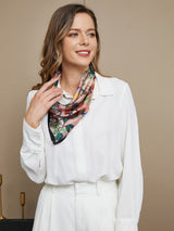 [P044] SilkSilky-AU Pure Silk Scarf 002