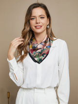 [P044] SilkSilky-AU Pure Silk Scarf 004