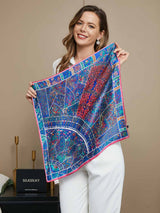 [P049] SilkSilky-AU Pure Silk Scarf 001