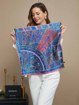 [P049] SilkSilky-AU Pure Silk Scarf 003