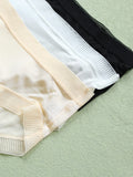 SilkSilky AU Silk Knitted Panty Beige 006