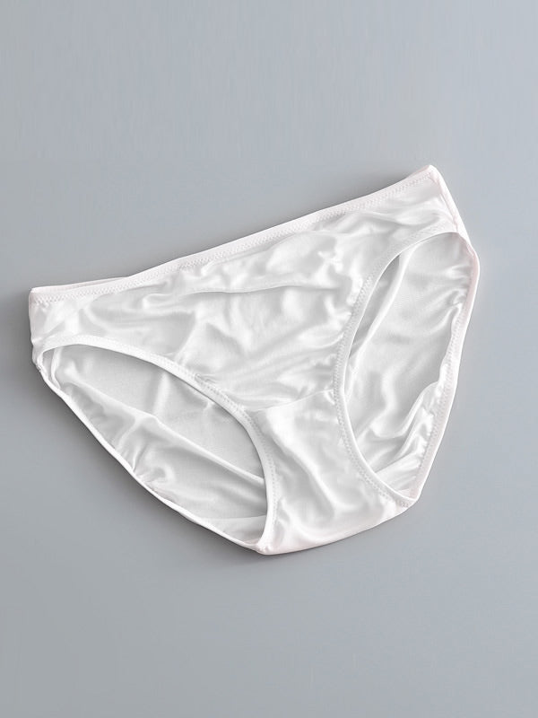 [White] SilkSilky-AU Silk Knitted Panty 006